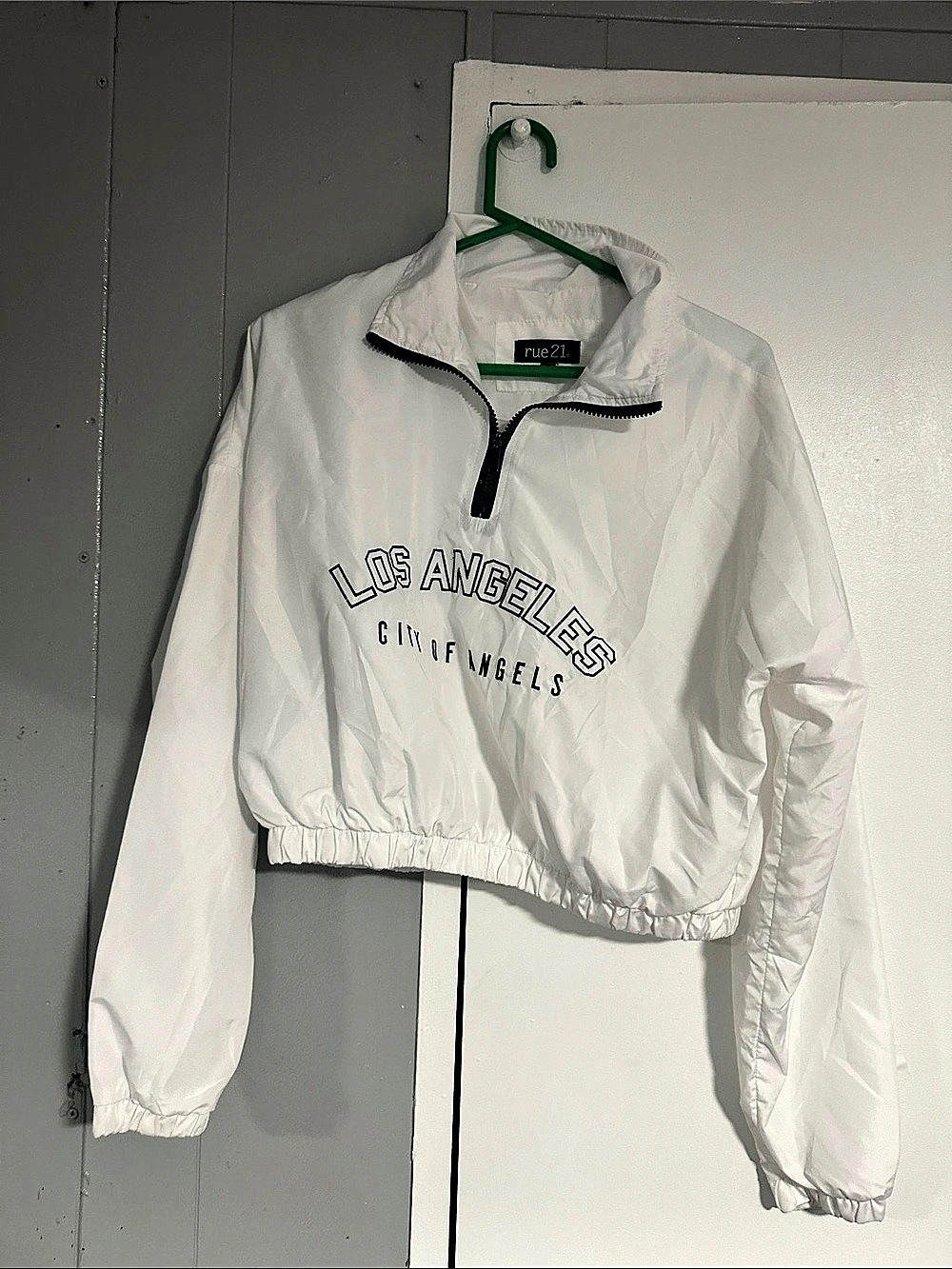 rue21 Los Angeles City of Angels Windbreaker Jacket